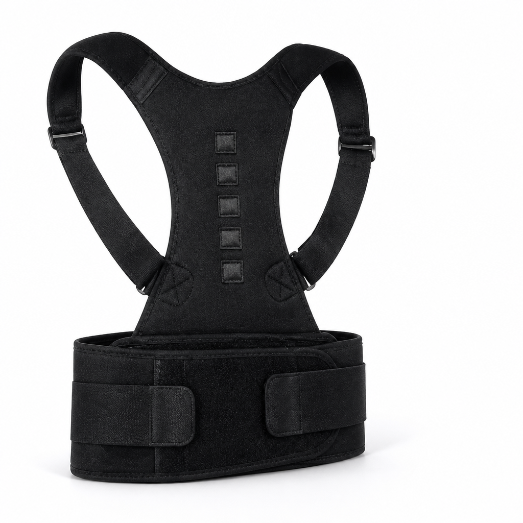 Posture Corrector Magnetic Therapy & Adjustable Fit