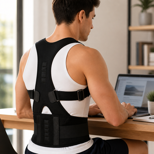 Posture Corrector Magnetic Therapy & Breathable Fabric
