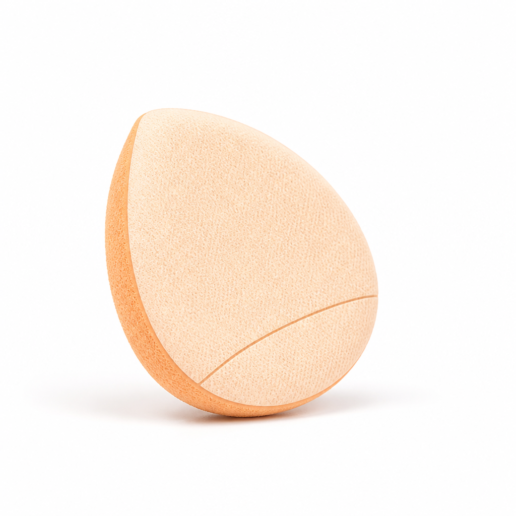 Powder Puff Teardrop Precision Tip & Finger-Size Control
