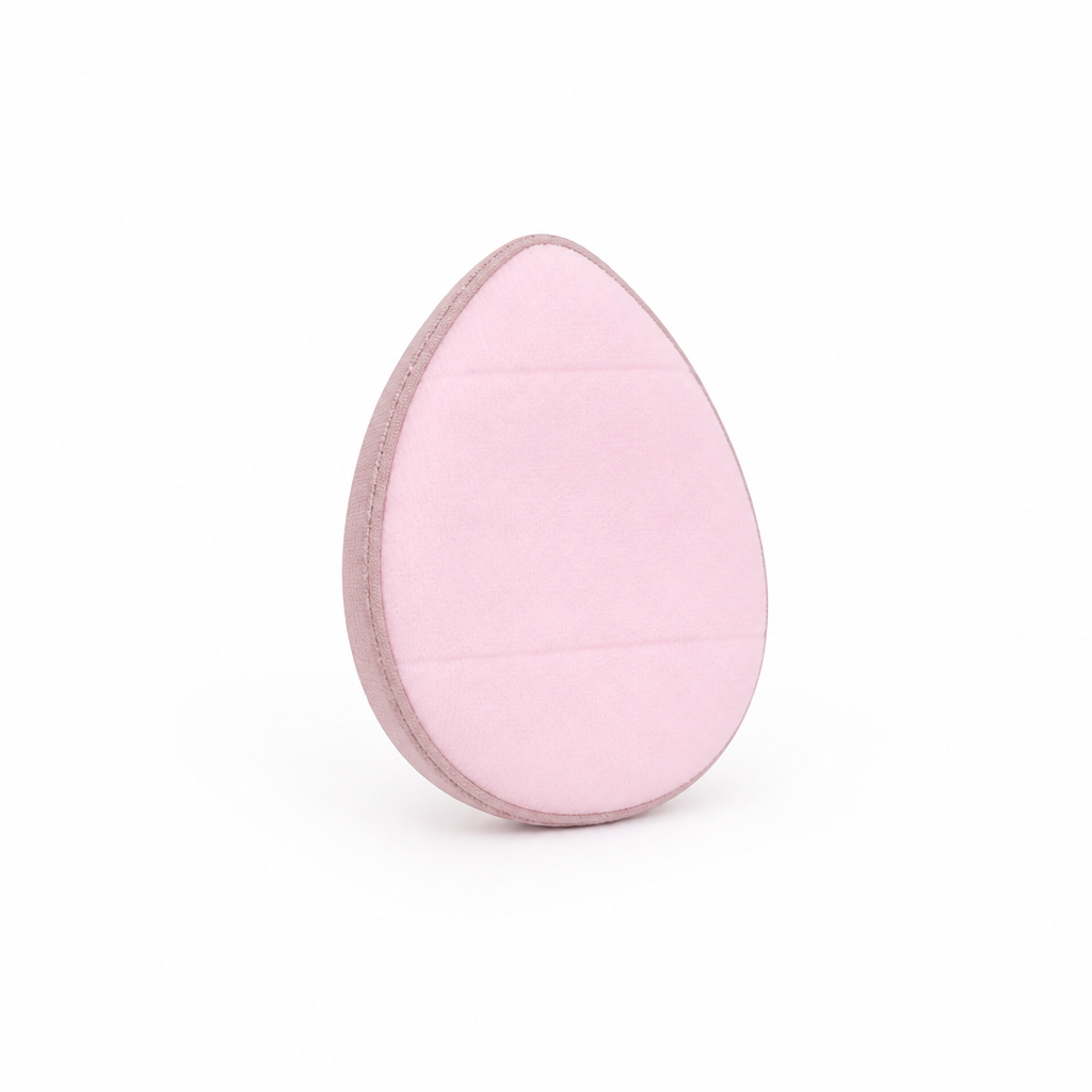 Powder Puff Teardrop Precision Tip & Finger-Size Control