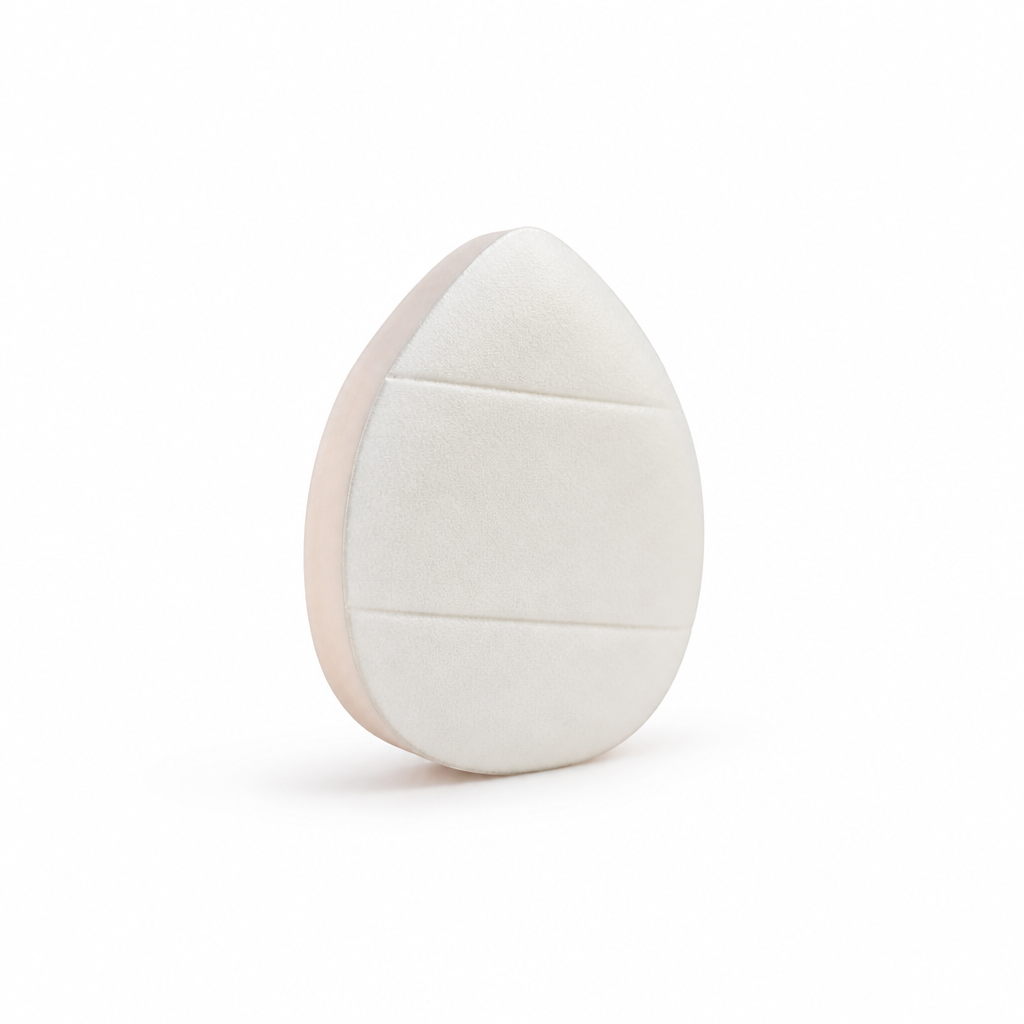 Powder Puff Teardrop Precision Tip & Finger-Size Control
