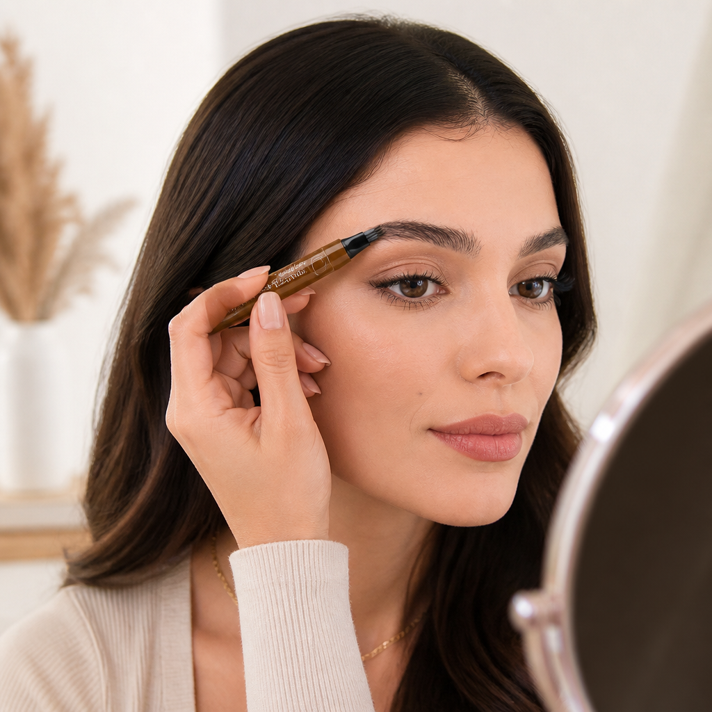 Precision Brow Pen Multi-Pronged Micro Tip Smudge-Proof & Waterproof