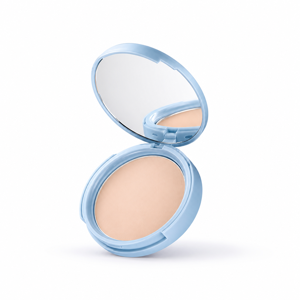 Pressed Powder Compact Waterproof Matte Finish & Oil Control