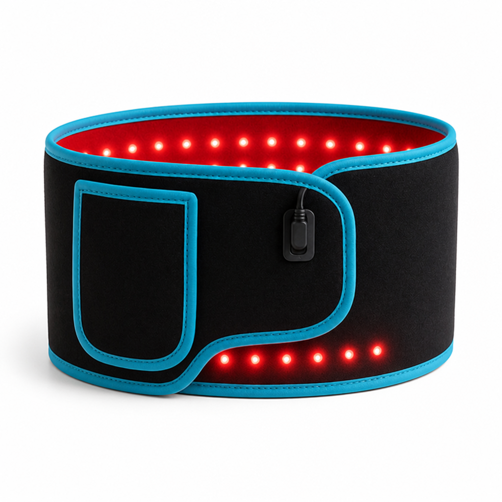 Red Light Therapy Belt Targeted Adjustable Waist Strap