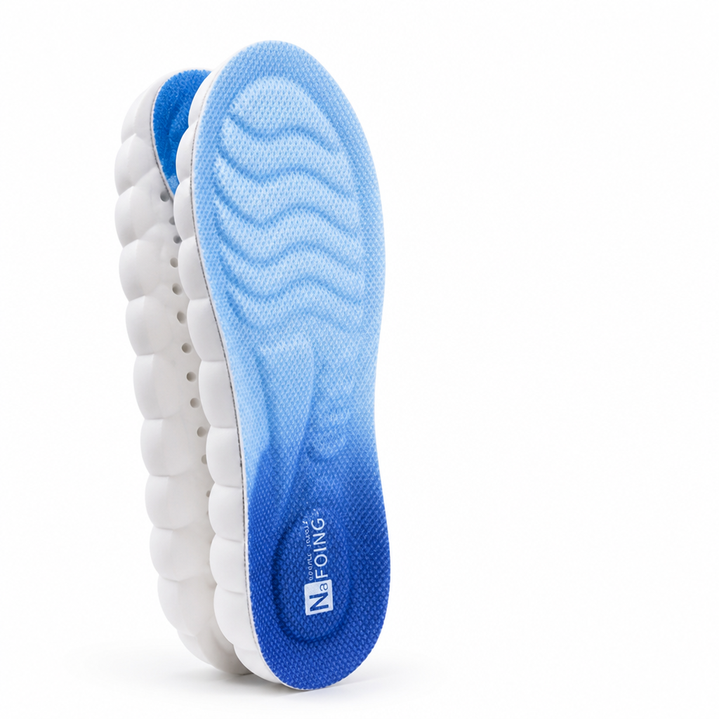 Running Insoles Shock-Absorbing High-Elasticity Breathable