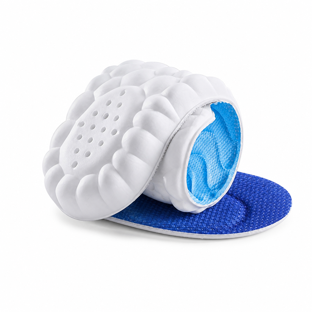 Running Insoles Shock-Absorbing High-Elasticity Breathable