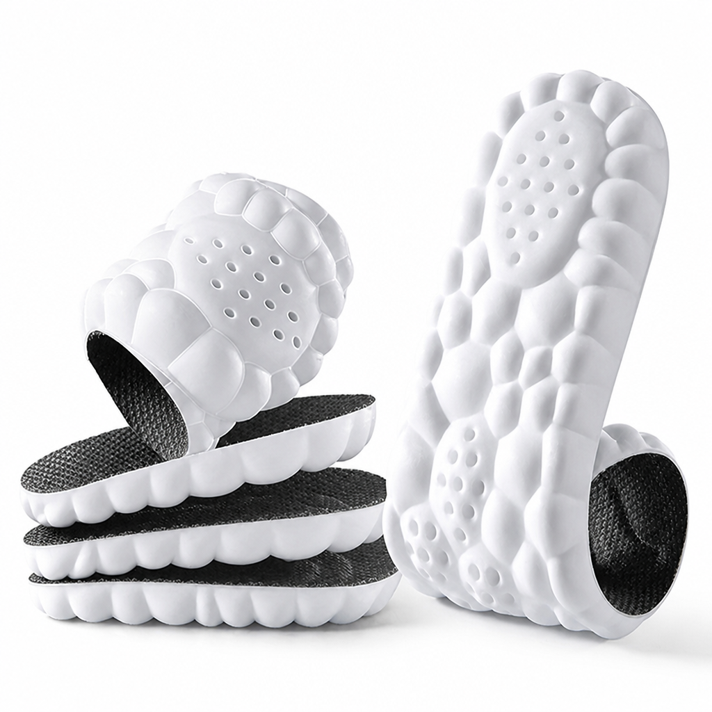 Running Insoles Shock-Absorbing High-Elasticity Breathable