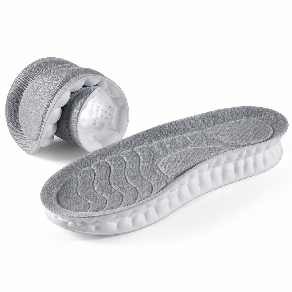 Running Insoles Shock-Absorbing High-Elasticity Breathable