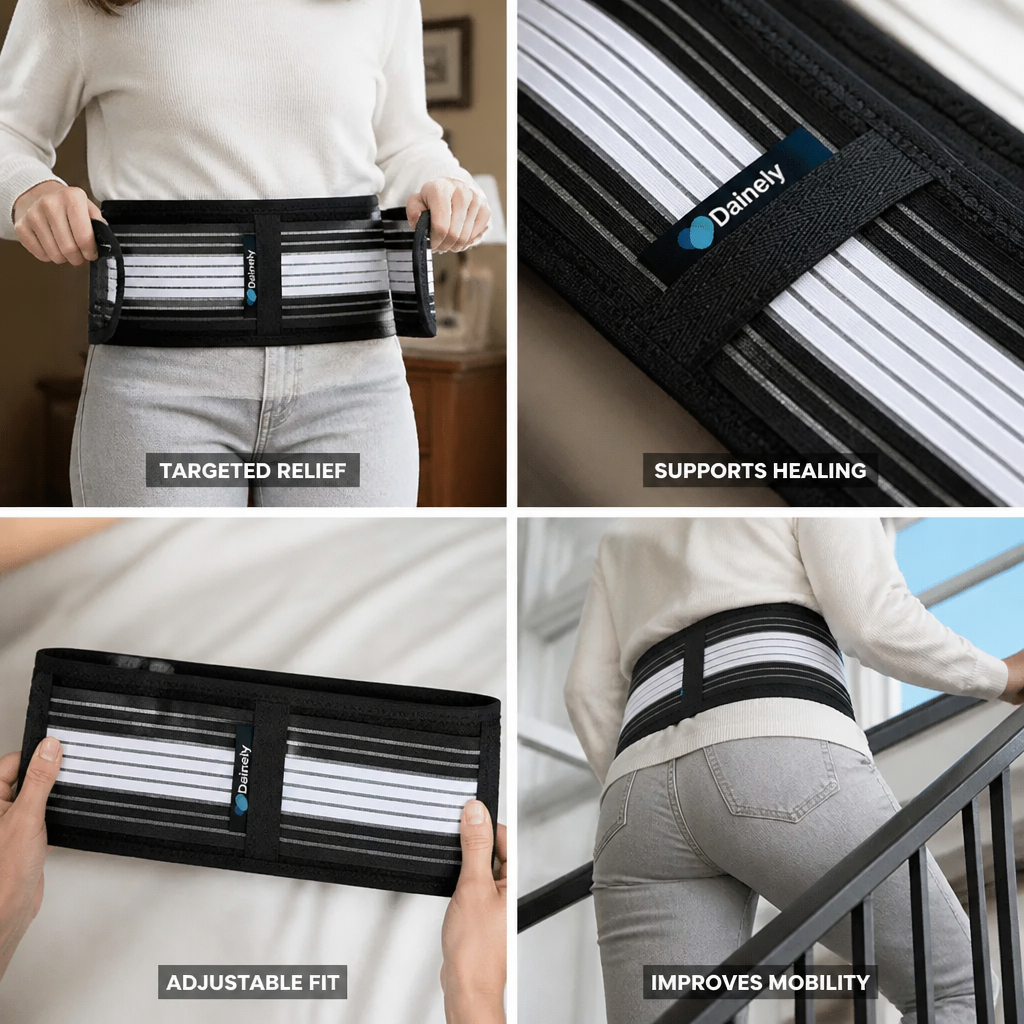 Sciatica Relief Belt Targeted Compression & Multifidus Stimulation