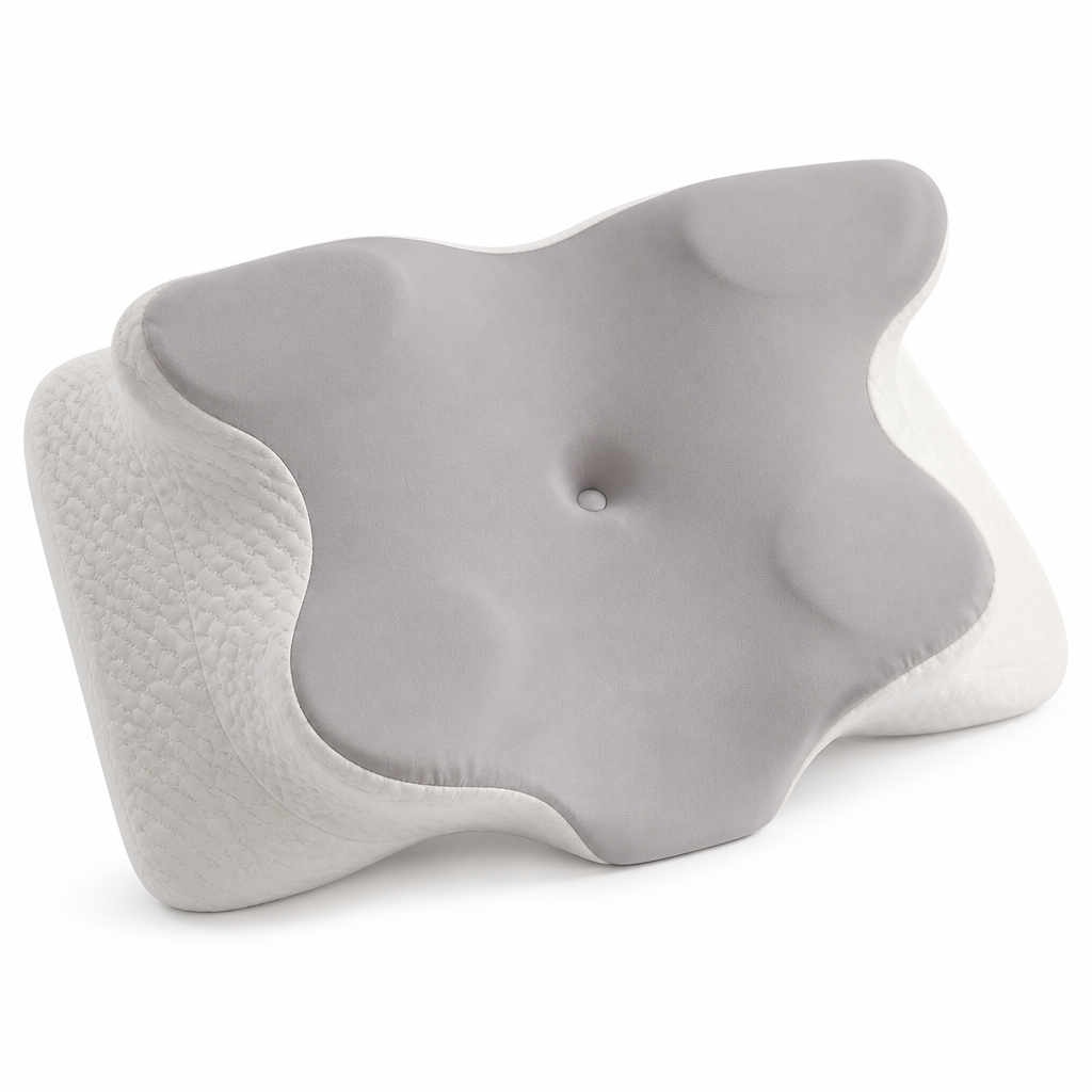 Seat Cushion Contoured Memory Foam Breathable Cover
