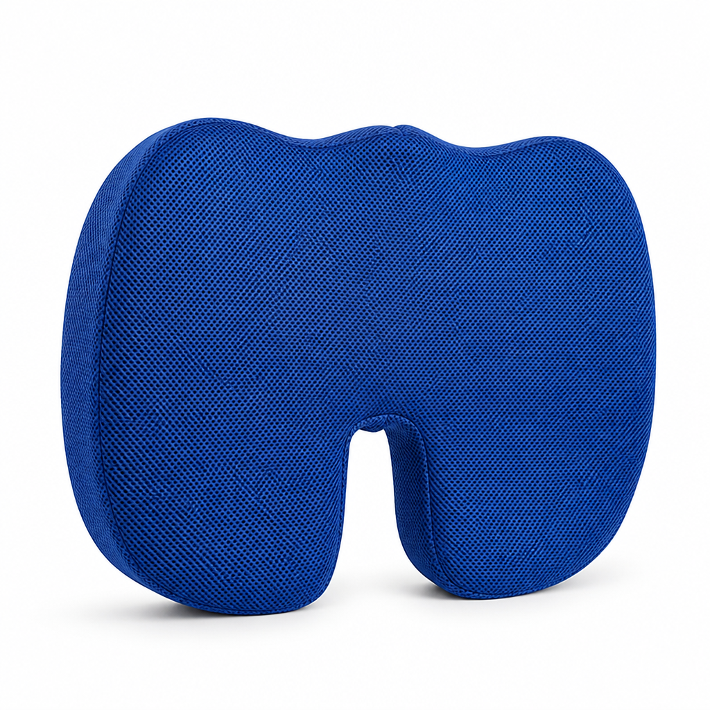 Seat Cushion Contoured Memory Foam & Cooling Gel