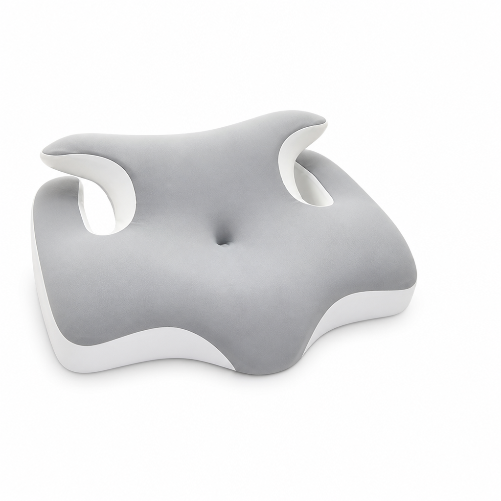 Seat Cushion Ergonomic Contoured Pressure Relief Removable Cover