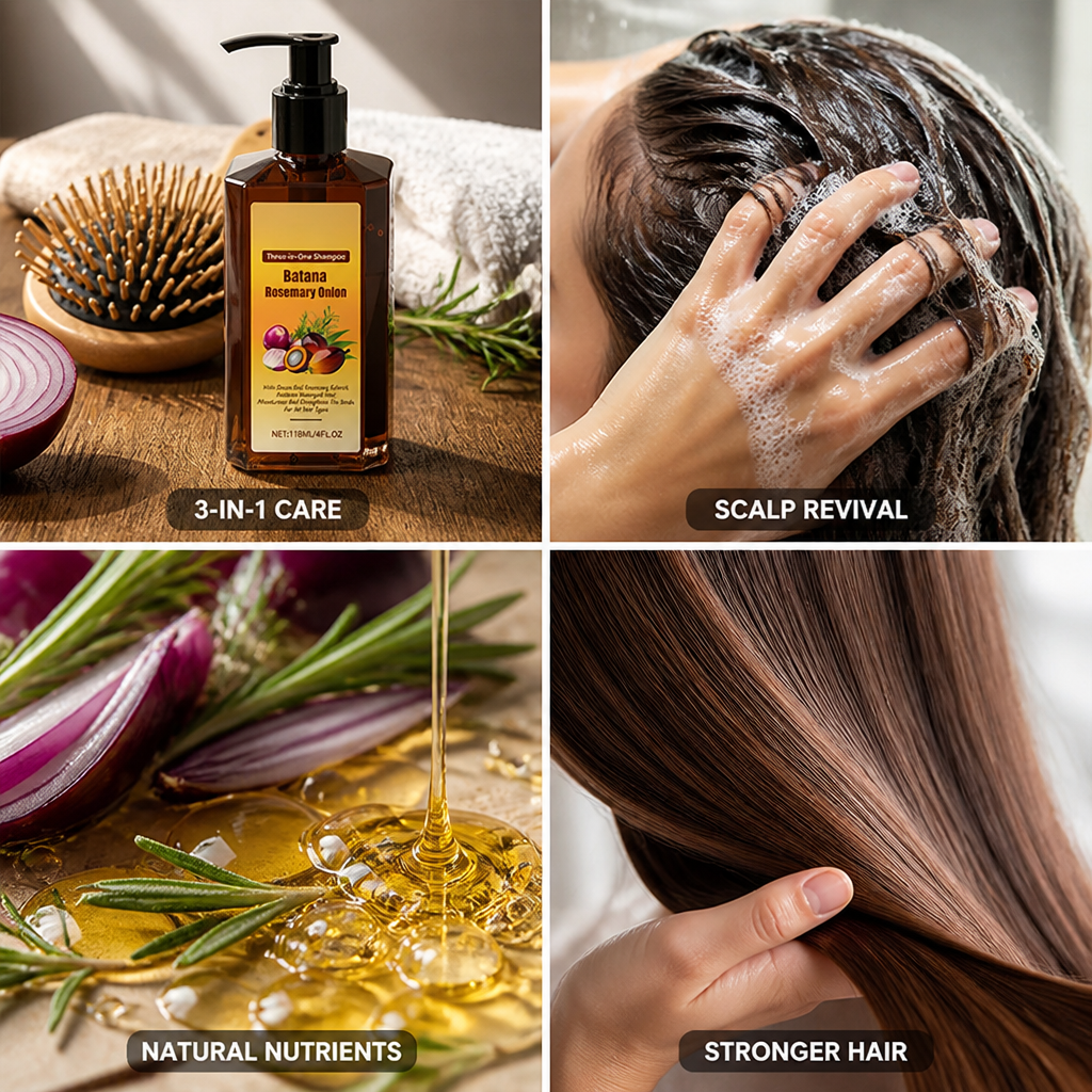 Shampoo 3-in-1 Scalp Revival & Strengthening