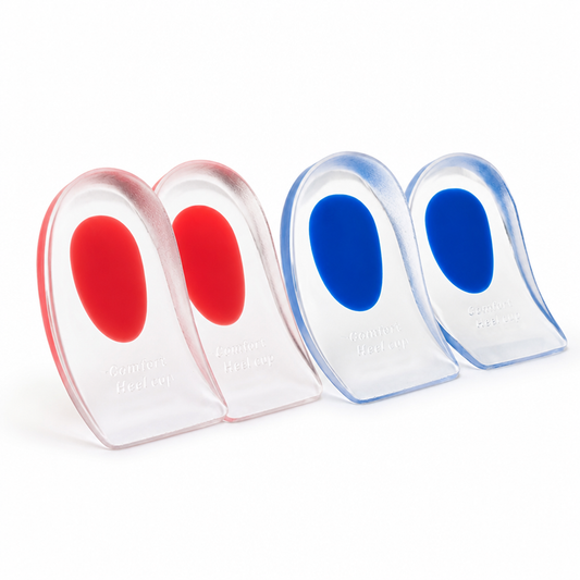 Shoe Heel Pads Silicone Shock-Absorbing 3 Pairs