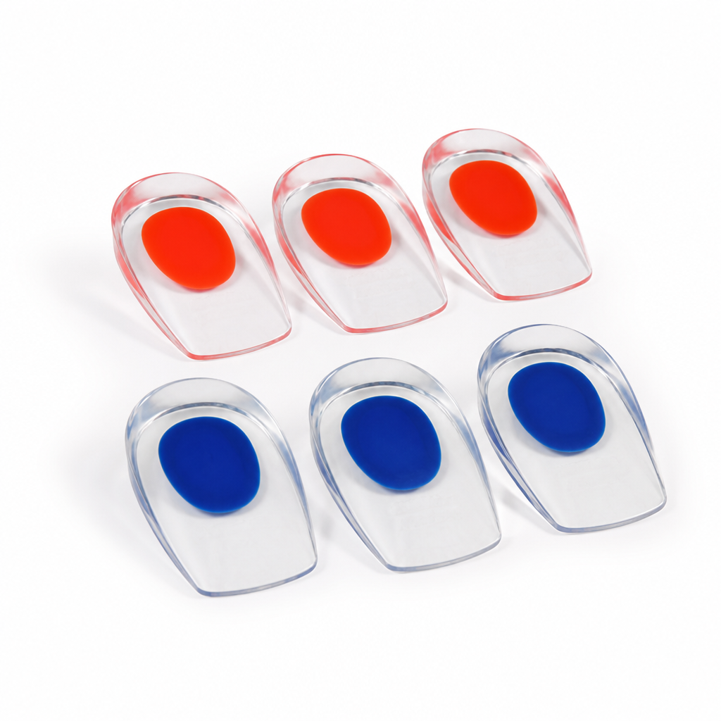 Shoe Heel Pads Silicone Shock-Absorbing 3 Pairs