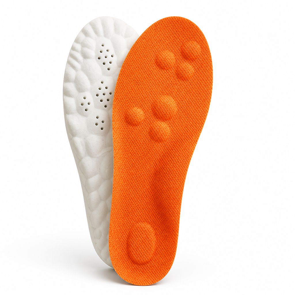 Shoe Insoles 4D Shock-Absorbing All-Day Comfort