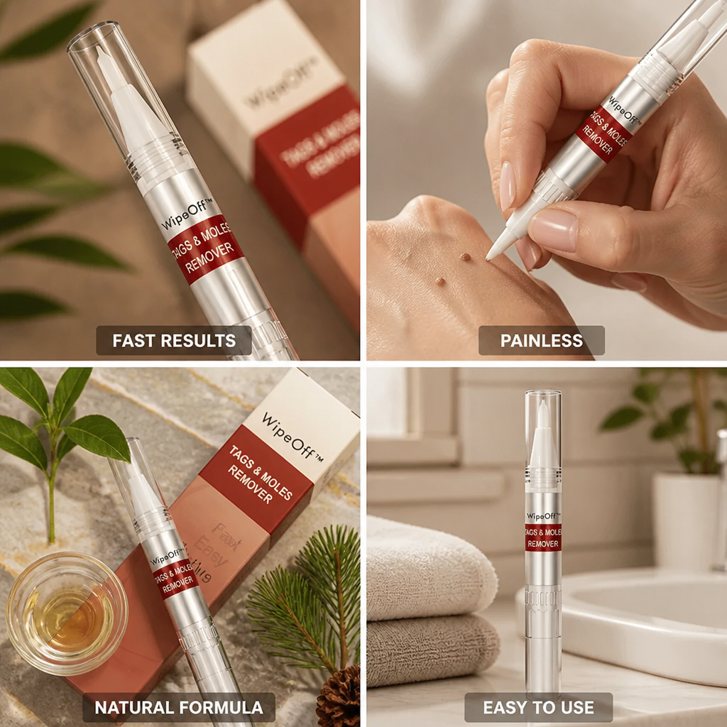 Skin Tag & Mole Remover Fast-Acting Painless Scar-Free