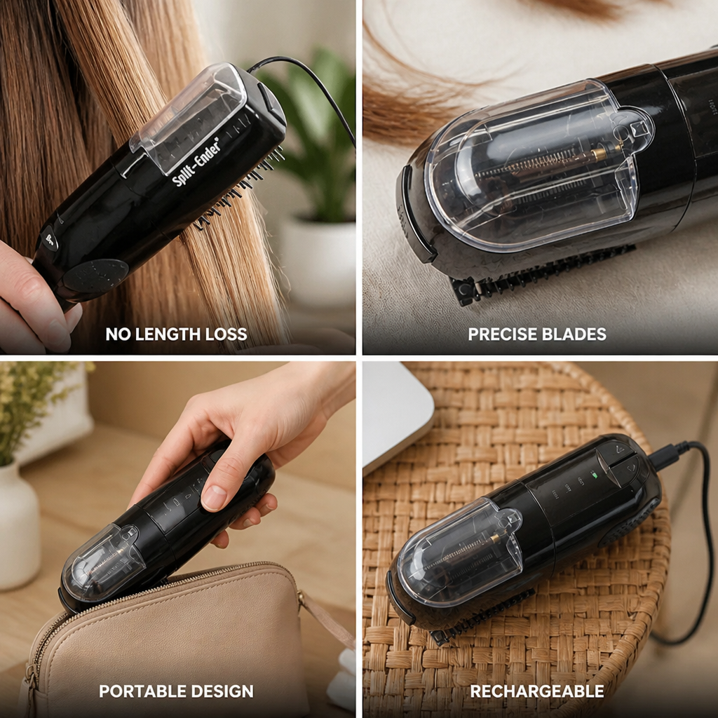 Split End Trimmer Rechargeable Precision Blades