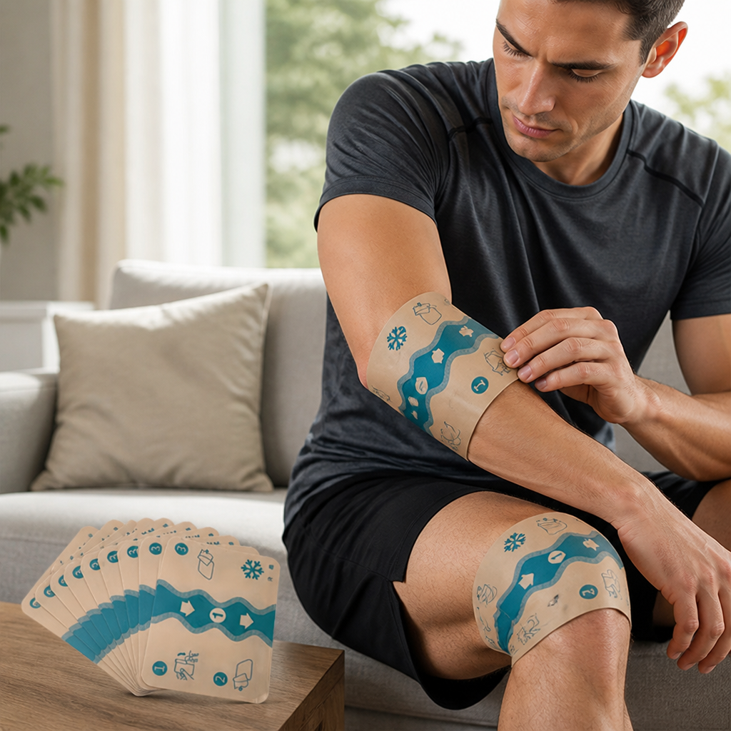Sports Bandage Dual Cold & Hot Cuttable 24 Pieces