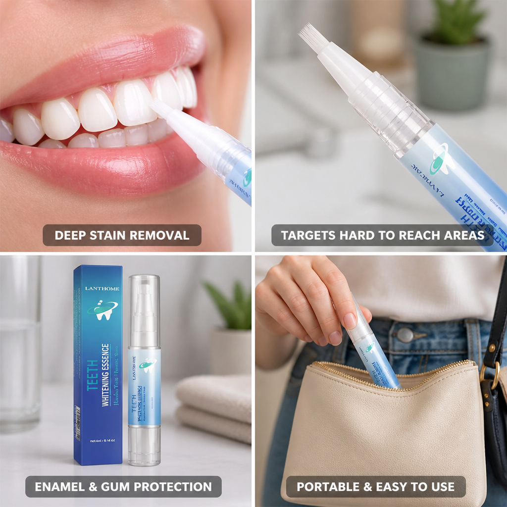 Teeth Whitening Pen Deep Stain Removal & Enamel Protection