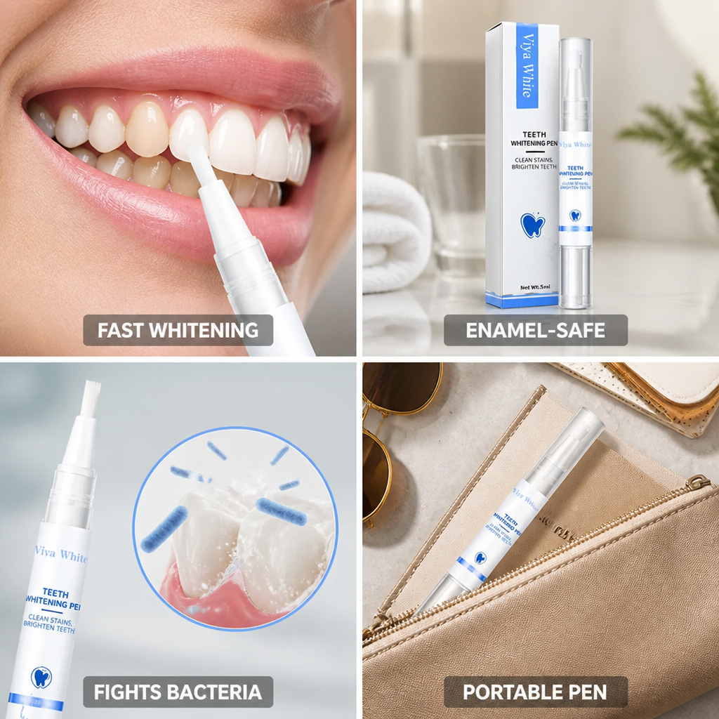 Teeth Whitening Pen Fast-Acting & Enamel-Safe