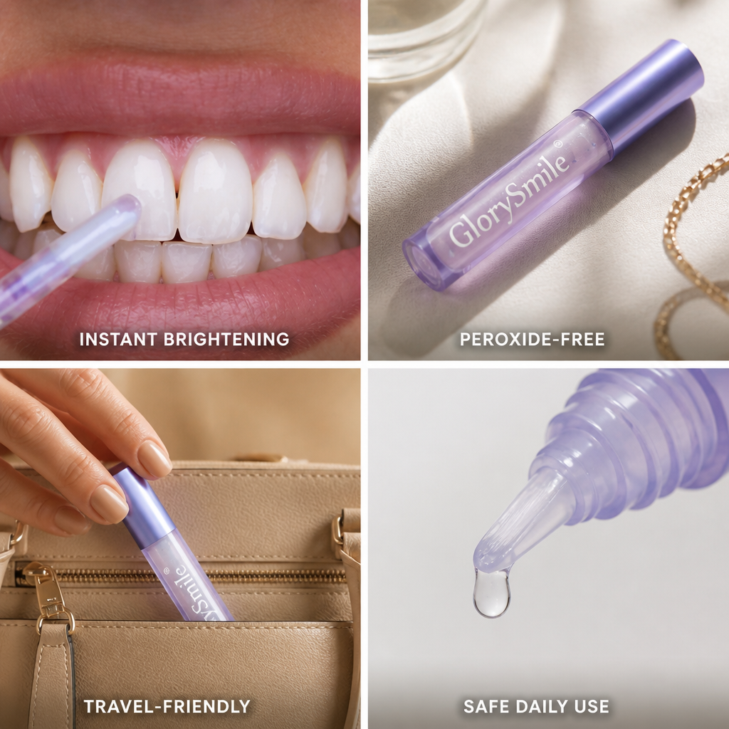 Tooth Gloss Instant Brightening Peroxide-Free Travel-Friendly