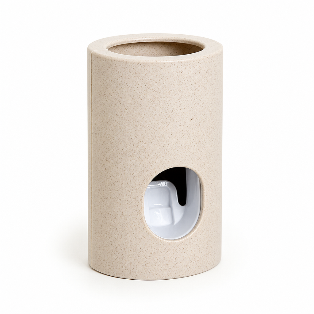Toothpaste Dispenser Touch-Free Vacuum Dispensing Wall-Mount