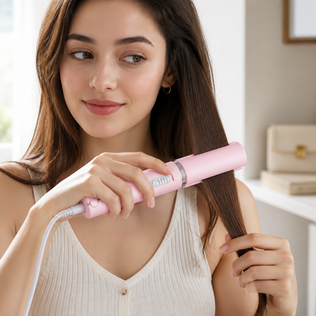 Travel Hair Straightener Cordless USB-C Tourmaline Ceramic