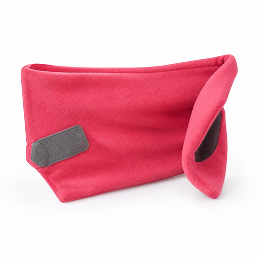 Travel Neck Pillow Ergonomic Breathable & Washable Cover