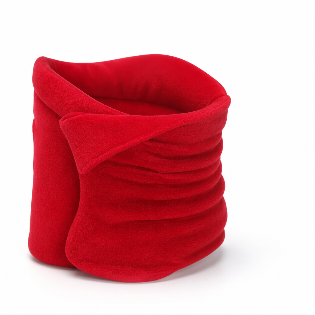 Travel Neck Pillow Ergonomic Breathable & Washable Cover