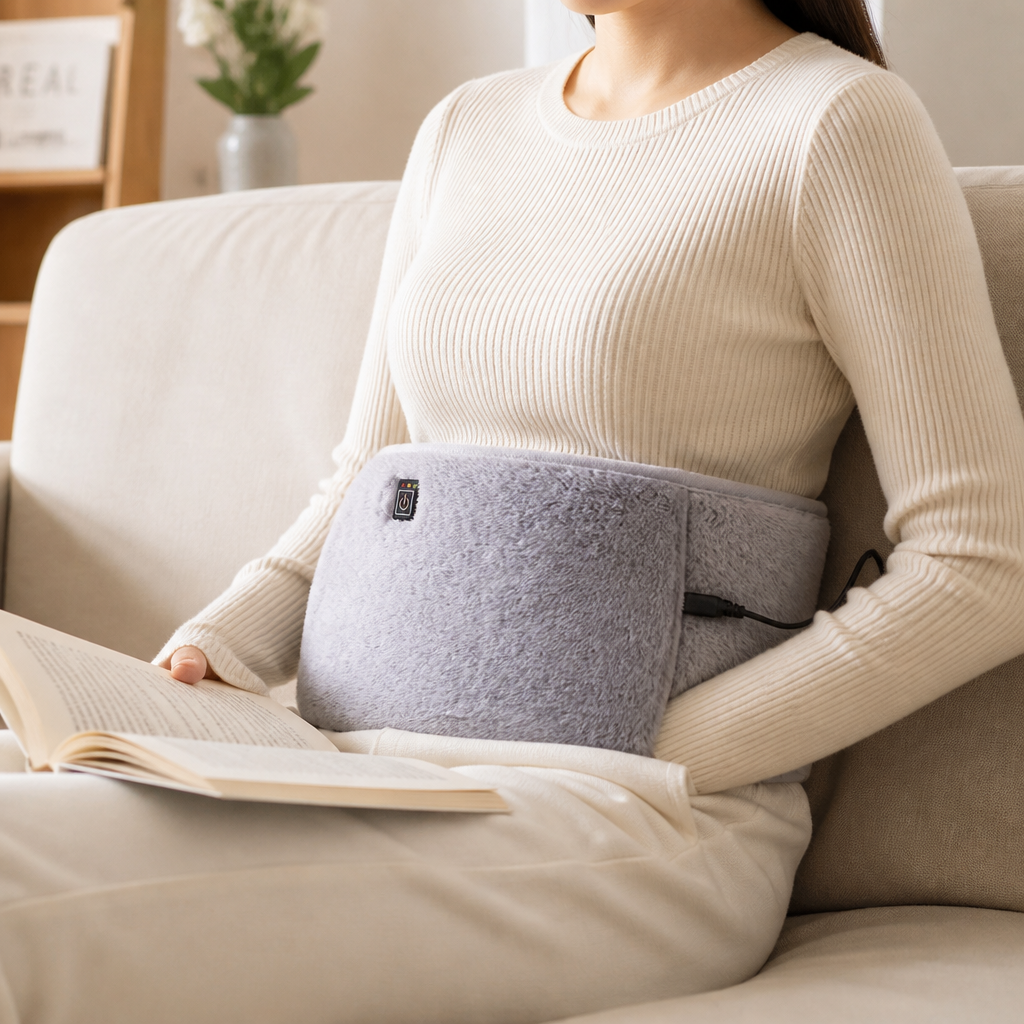 USB-Powered Hands & Waist Heating Electric Heating Belt (3-Temp Control)