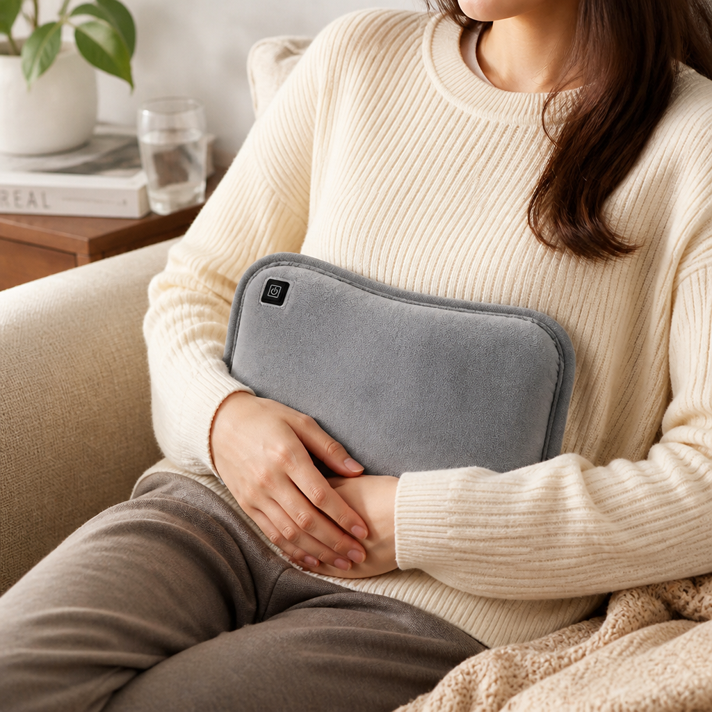 USB Rechargeable Heating Pad for Hands & Stomach (30 x 20 cm)