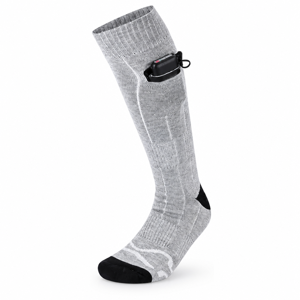 Unisex Calf-Length Rechargeable Heated Socks (3 Heat Levels)