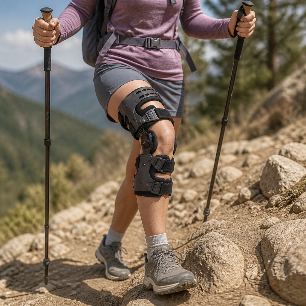 Unloader Knee Brace With Adjustable Struts (Quick-Release Buckles)