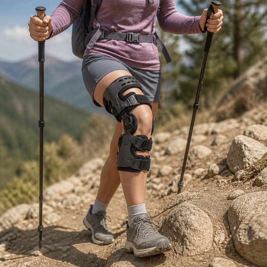Unloader Knee Brace With Adjustable Struts (Quick-Release Buckles)