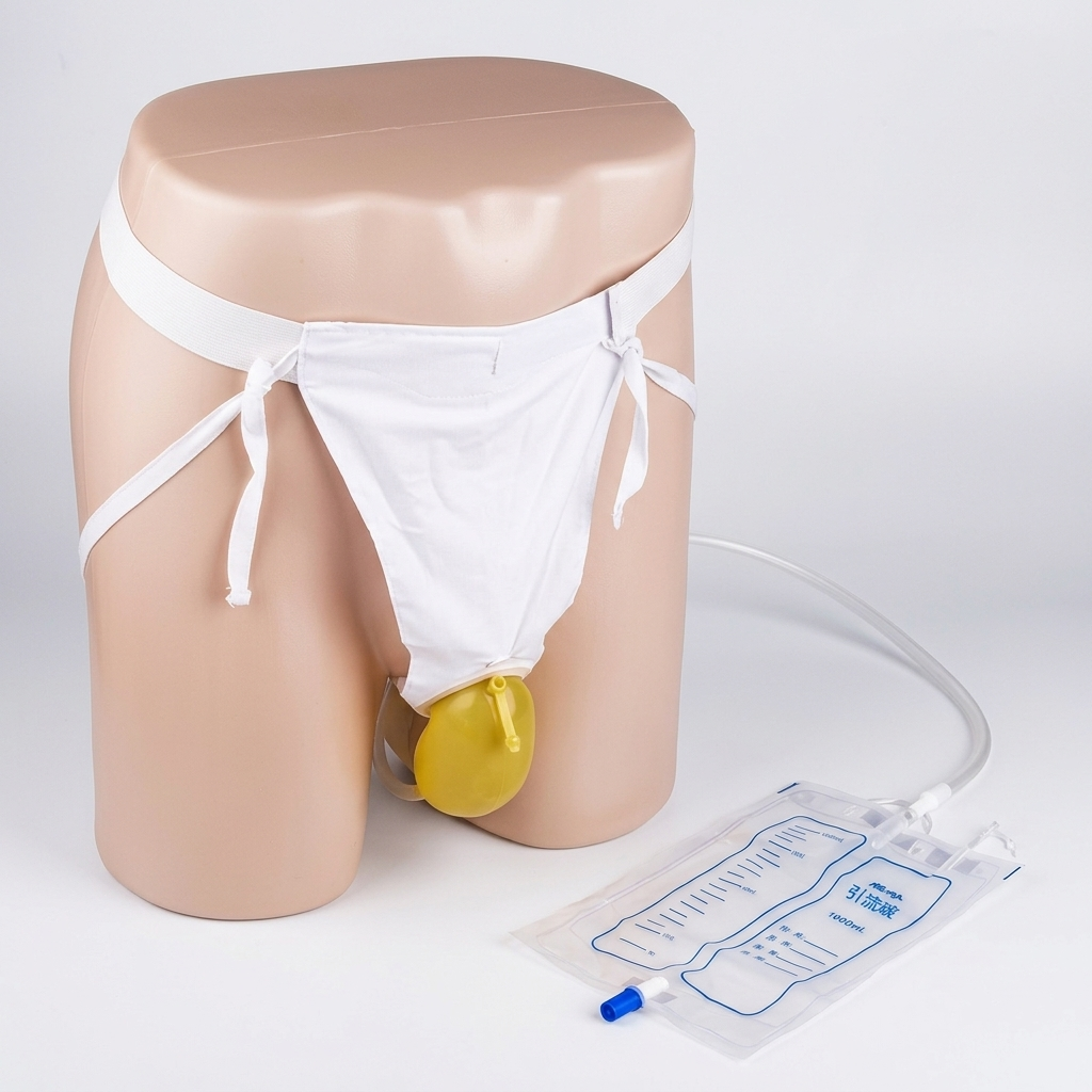 Urine Collection Bag Silicone Receiver Leak-Proof Reusable