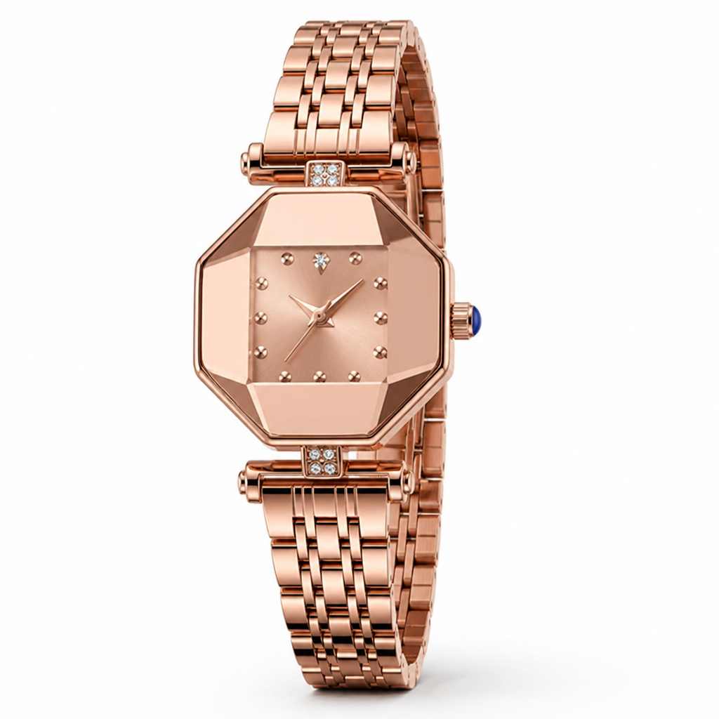 Watch Quartz Movement Waterproof Mesh Bracelet