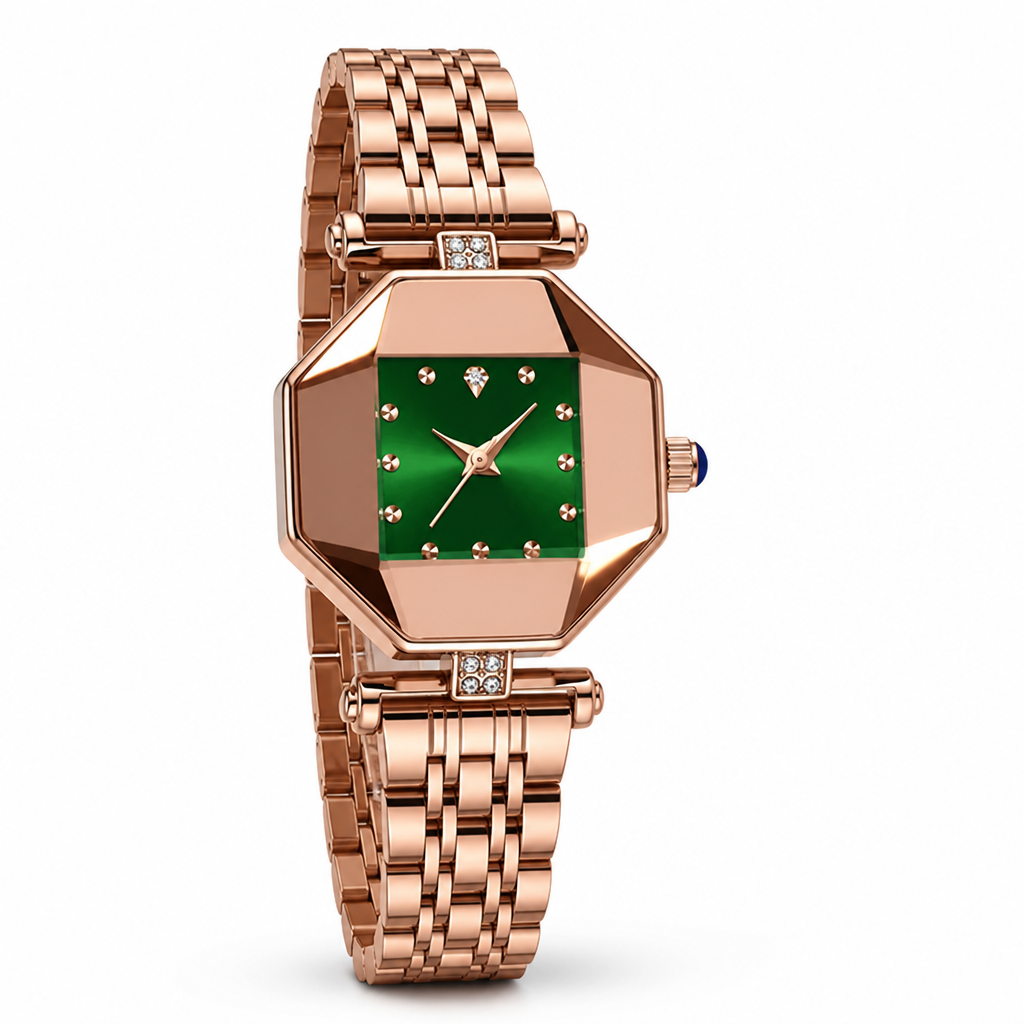 Watch Quartz Movement Waterproof Mesh Bracelet