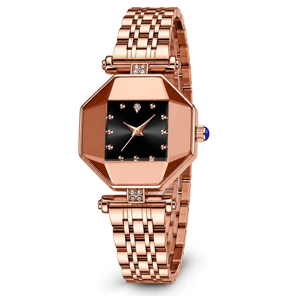 Watch Quartz Movement Waterproof Mesh Bracelet