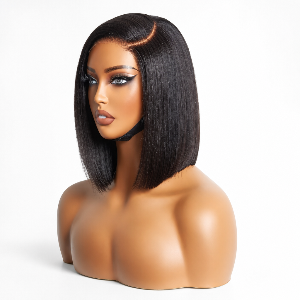 Wig Shoulder-Length Natural-Looking Heat-Friendly Fiber