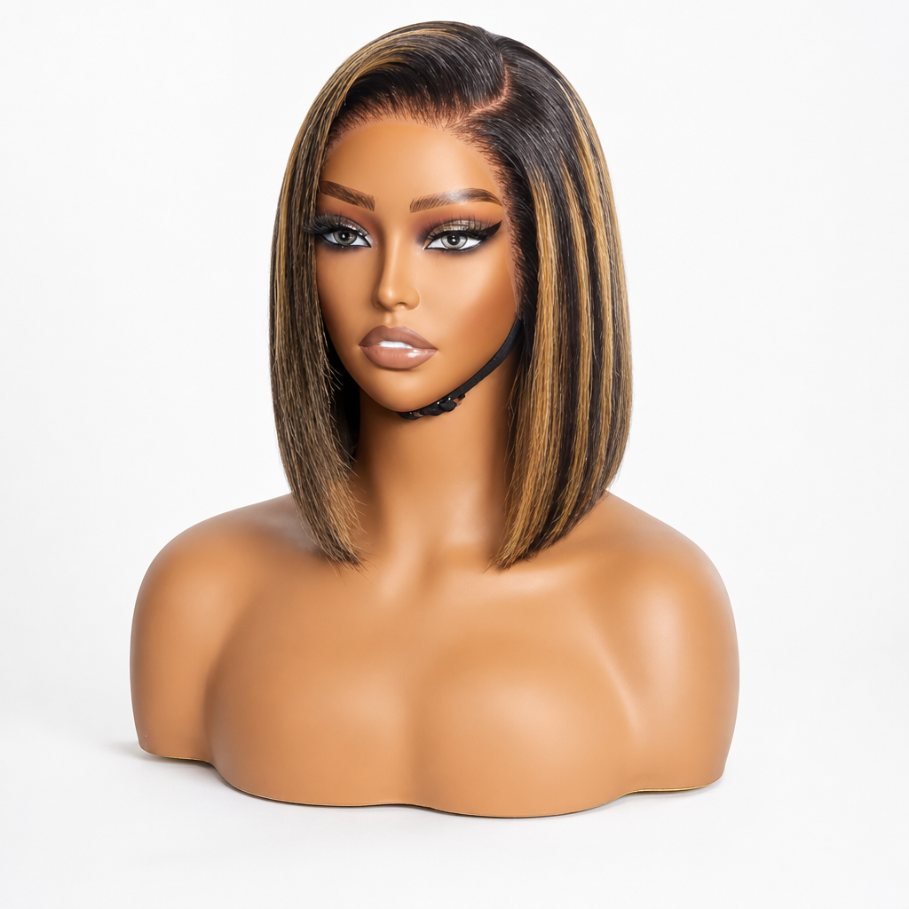 Wig Shoulder-Length Natural-Looking Heat-Friendly Fiber