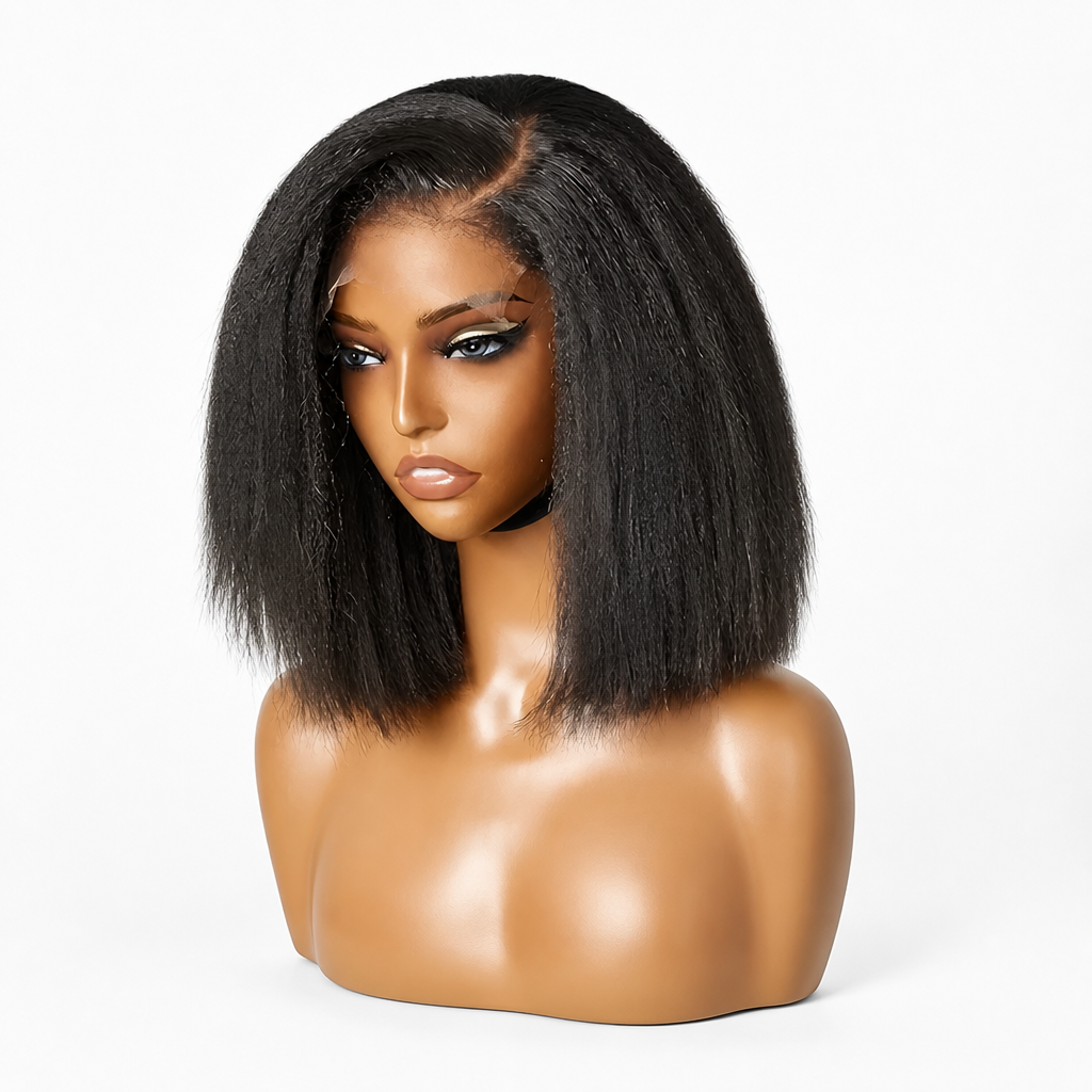 Wig Shoulder-Length Natural-Looking Heat-Friendly Fiber