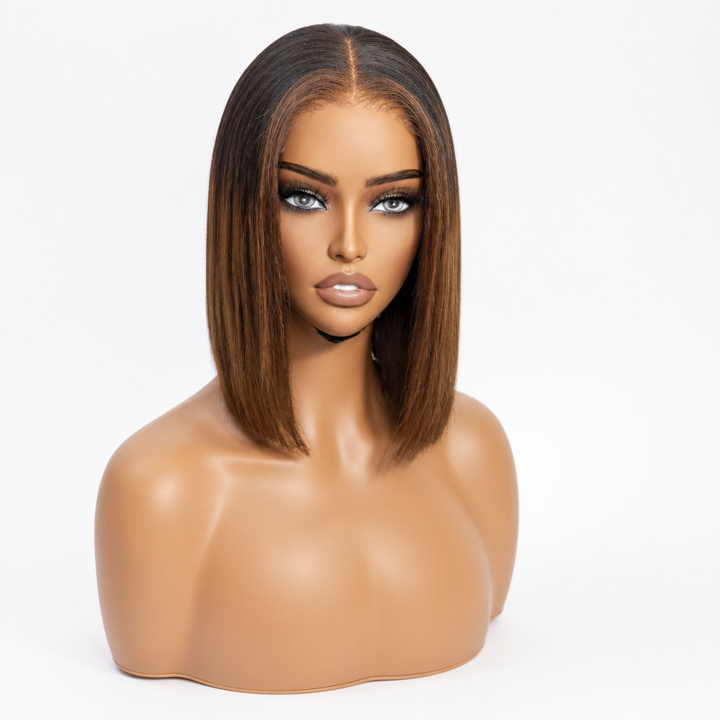 Wig Shoulder-Length Natural-Looking Heat-Friendly Fiber