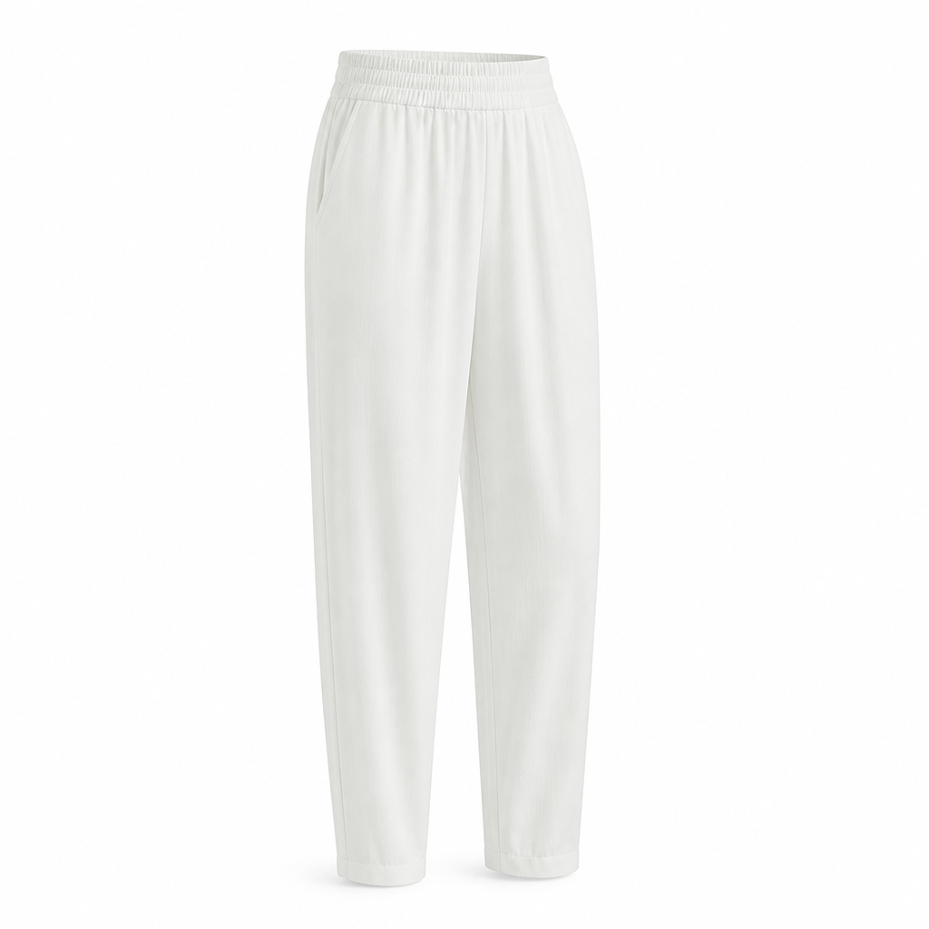 Women's Straight Pants High-Waist Breathable Quick-Dry Pockets